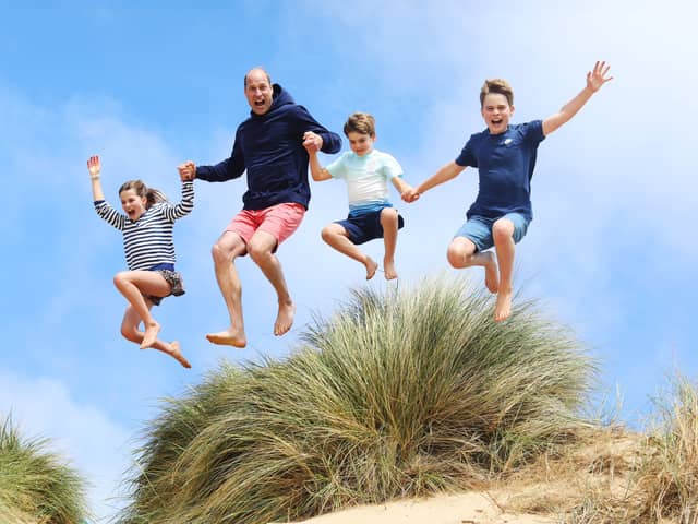 The Princess of Wales took the photograph of husband Prince William and children last month in Norfolk