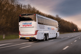 A National Express coach 