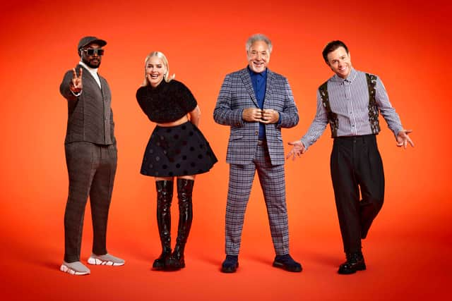 will.i.am, Anne-Marie, Tom Jones, and Olly Murs are the coaches on The Voice UK