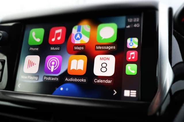 Connected car services can store data including your contacts and home address