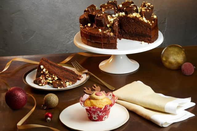 Costa Coffee’s Loaded Chocolate & Hazelnut Cake and Reindeer Muffin