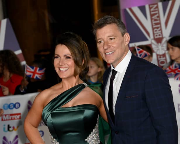 Susannah Reid and Ben Shepherd attend the Daily Mirror Pride of Britain Awards 2022 (Getty Images)
