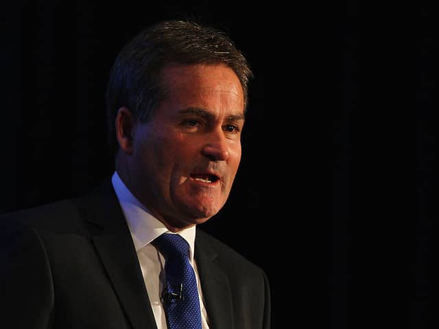 Former Sky Sports presenter Richard Keys. 