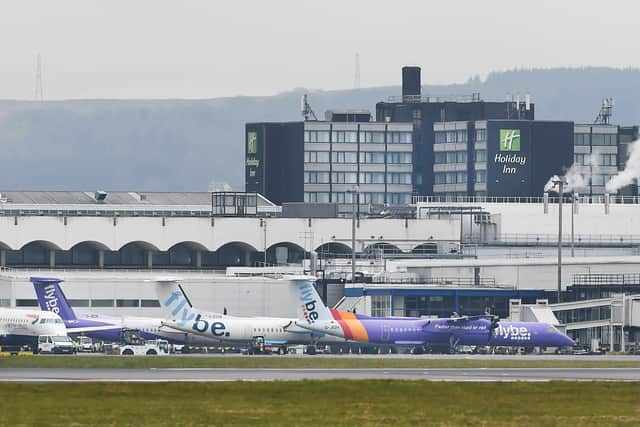 Flybe has cancelled all scheduled flights after it goes into administration. Picture by John Devlin