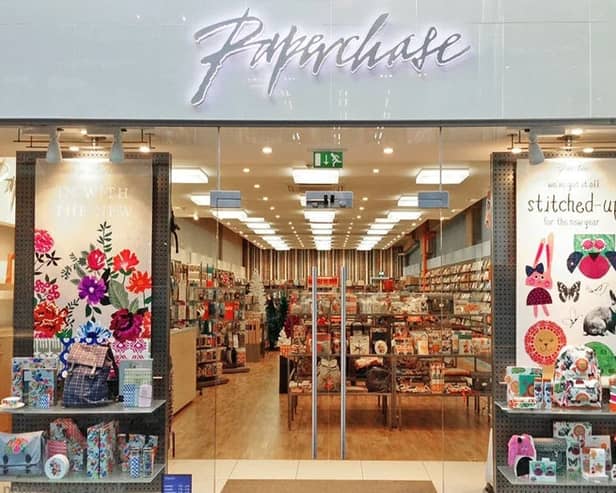 The future of 106 high street stores and hundreds of jobs are at risk (Photo: Paperchase)