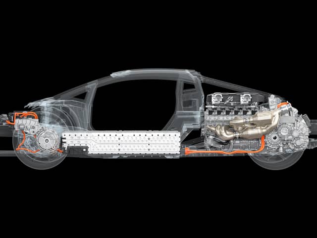 The Lamborghini LB744 is the brand’s first PHEV (Photo: Lamborghini)