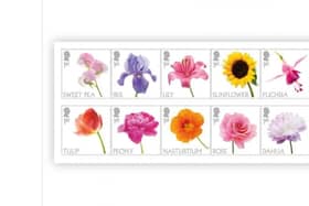 The Royal Mail said the flower collection stamps which feature the silhouette of uncrowned King Charles III are available for pre-order from Tuesday (March 14). 