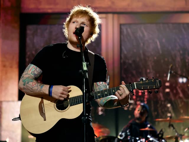 Ed Sheeran is back with a new Disney+ documentary (Getty)