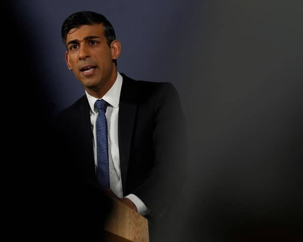 Rishi Sunak could be forced to apologise to the House of Commons is he is found to have breached the MP’s code of conduct (image: Getty Images)