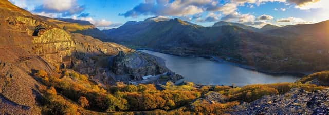 A great UK dog walk is at Llyn Padarn Circular, Llanberis, Wales (photo: adobe)