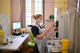 The Government is expected to announce a U-turn on mandatory Covid jabs for NHS staff (Photo: Getty Images)