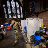 Troops to be deployed in London to help NHS amid staff shortages (Photo by PAUL ELLIS/AFP via Getty Images)