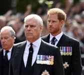 Prince Andrew and Prince Harry