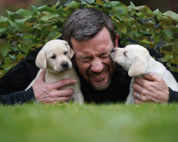 Guide dogs put through their paces by SAS 