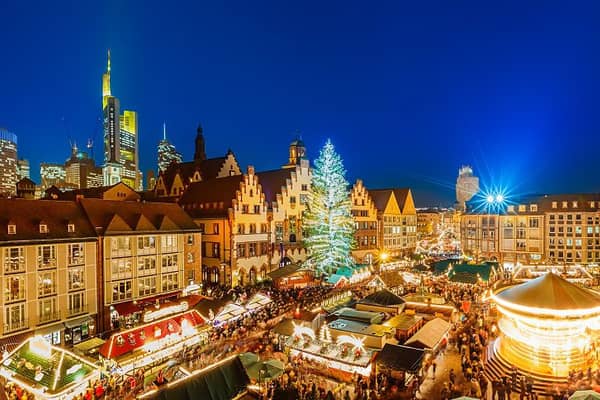 Celebrating Christmas in Frankfurt, Germany (photo: Shutterstock)