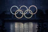 Olympic rings in Tokyo. (Pic: Getty)