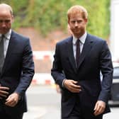 Prince William, Duke of Cambridge and Prince Harry (Photo by Toby Melville - WPA Pool / Getty Images)