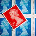 People have less than two months to use their regular non-barcoded stamps - notably the regular first and second-class stamps featuring the profile of the late Queen - before they are rendered completely invalid.   (Photo by Matt Cardy/Getty Images)