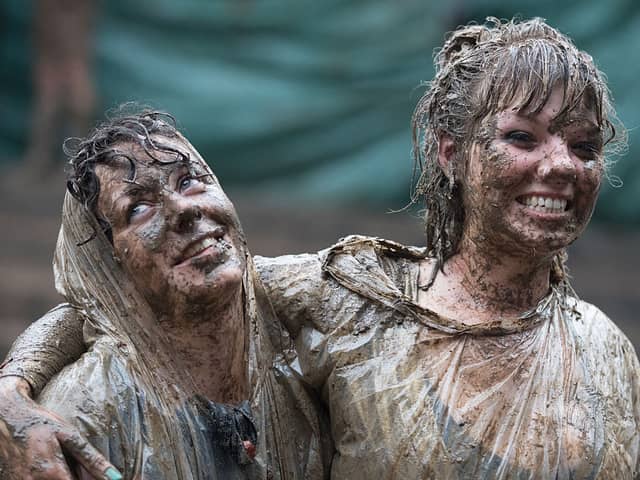 Muddy festival goers at Glastonbury will be able to get a free shower this year