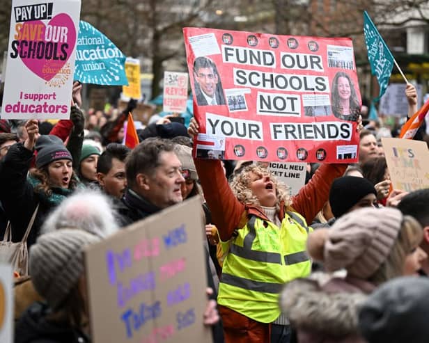 Schools across England will face major disruption today as teachers strike over pay (Photo: Getty Images)