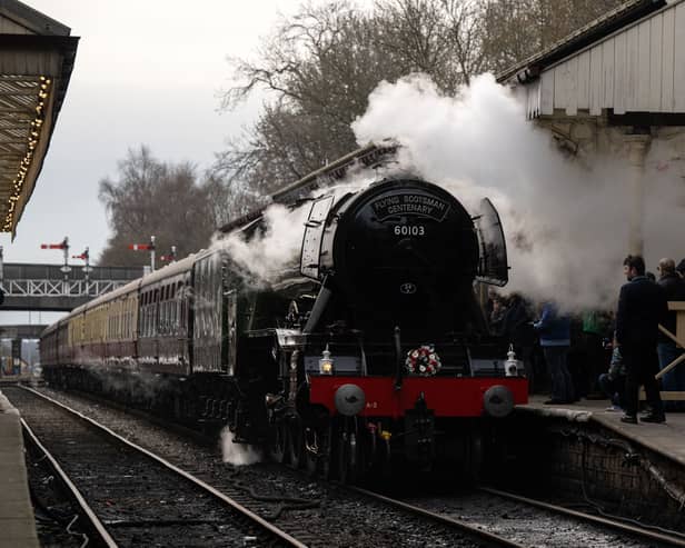 The Flying Scotsman is undergoing repair work which has seen this weekends trip cancelled