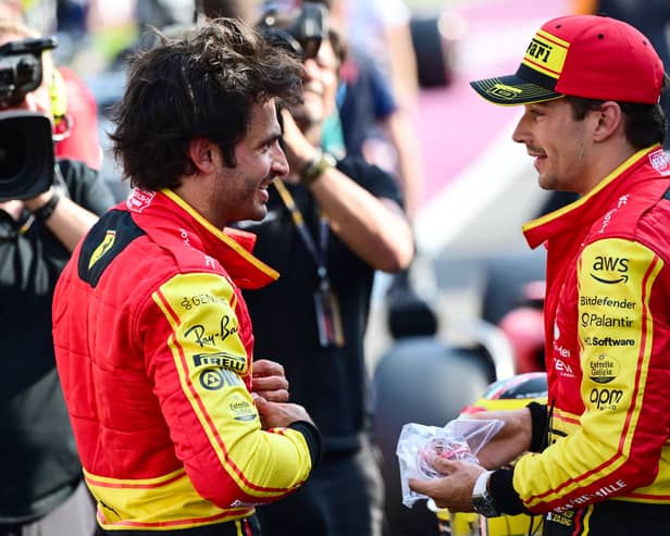 Carlos Sainz and Charles Leclerc had an exciting battle at the Monza Grand Prix