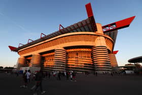 A Newcastle fan has been hospitalised after being stabbed ahead of the club's opening Champions League match against AC Milan at the San Siro stadium. (Credit: Getty Images)