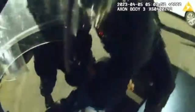 Police arrest Koby Haik.