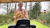 Rebecca Richmond-Smith singing the entire 46-song setlist while running on a treadmill.