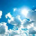 Sunny sky.