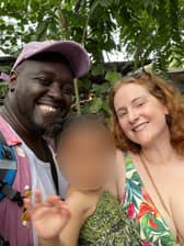 Naomi and Johnathan Jules with their daughter in Costa Rica after escaping the UK 'rat race'.