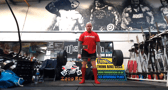 Glen Bailey training for Guinness World Record challenge