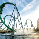 The Incredible Hulk Coaster at Universal Orlando Resort