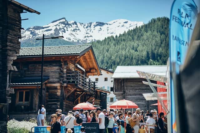 The PALP festival in Bruson. Credit: CYRIL PERREGAUX/Verbier Tourisme