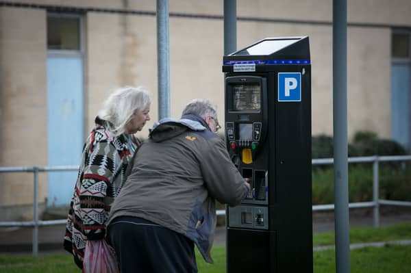 Fake QR codes have been spotted on parking machines across the country. Photo: Matt Cardy/Getty Images