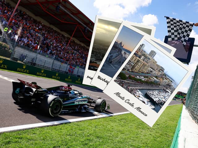 Where are some of the most ideal locations for a weekend getaway - that also are home to some of the circuits during the F1 season?