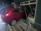 Family-run business Royal Phoenix, 48-50 Union Road, Accrington, was hit by a red Ford Fiesta car at around 2:34am on Tuesday morning.