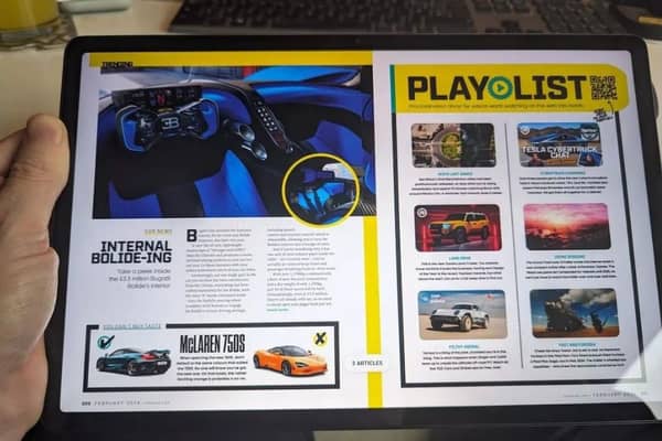 Digital magazines are very easy to read on a tablet or smartphone, and there’s a massive selection to choose from