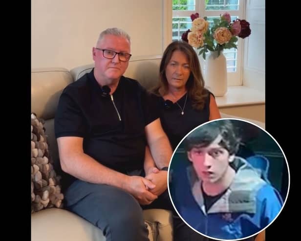 Angela and Gary make a heartfelt plea to track down a person who has information about their son’s murder.