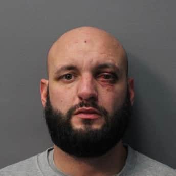 Custody image of Ross Hamilton.