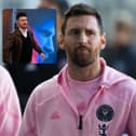 Rodrigo Messi (top left) with Lionel Messi. Photo: Getty Images