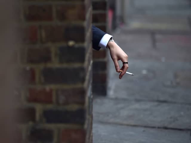 The areas in the UK with the highest percentage of smokers have been revealed. 