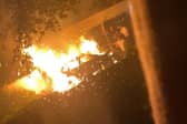 Scott and Georgina Bayliss’ £50k electric Mercedes burst into flames on their driveway.