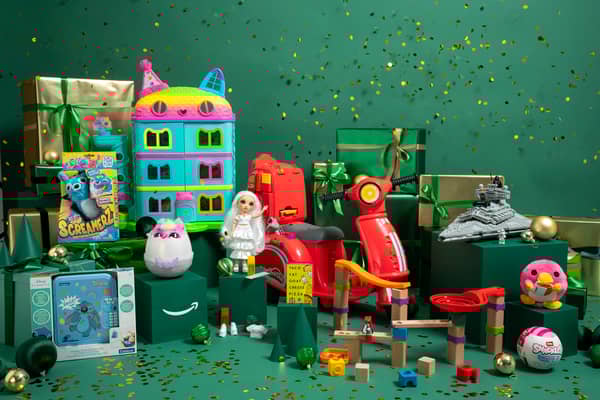 Amazon's Toy Train will be donating hundreds of toys to families in need across the UK in the lead-up to Christmas