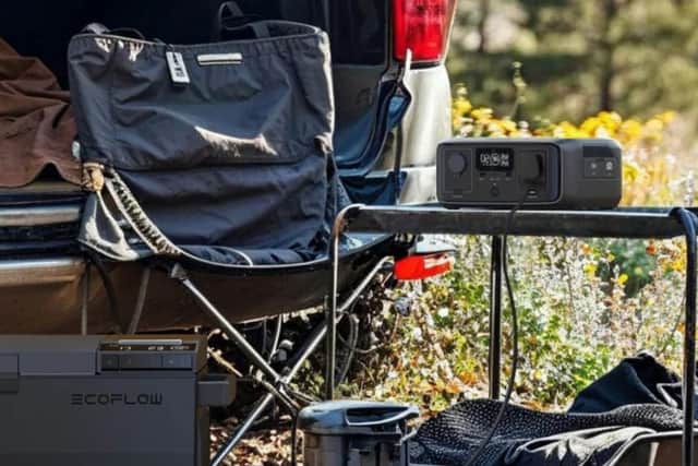 The AC inverter can take sustained loads of 300 watts
