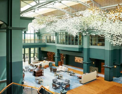 The beautiful hotel at St Andrews