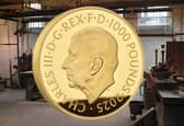 The £1,000 coin is made from solid fine gold