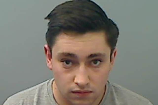 Ellis Dismore who has been jailed for 43 years at Teesside Crown Court after he tried to murder an underage girl in the street he had groomed online