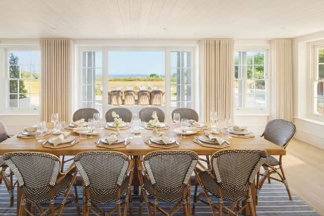 All the main rooms look out over the incredible garden, and out to Blakeney Point
