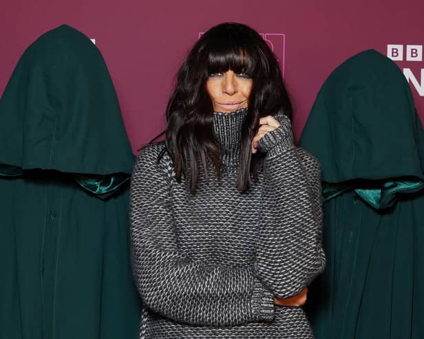 Claudia Winkleman at the launch of BBC's the Traitors, at the Electric Cinema in London